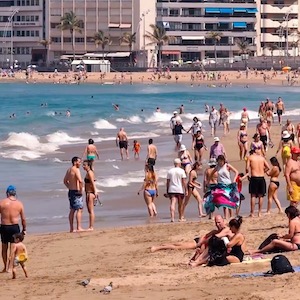 Пляж Лас-Кантерас (Playa de Las Canteras)