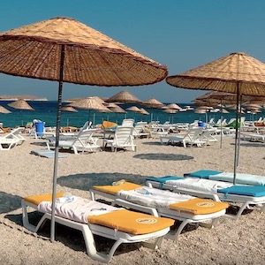 Пляж Фоча (Foça Beach) в Измире