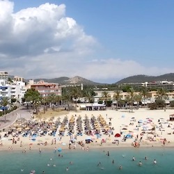 Пляж Санта-Понса (Playa Santa Ponsa)